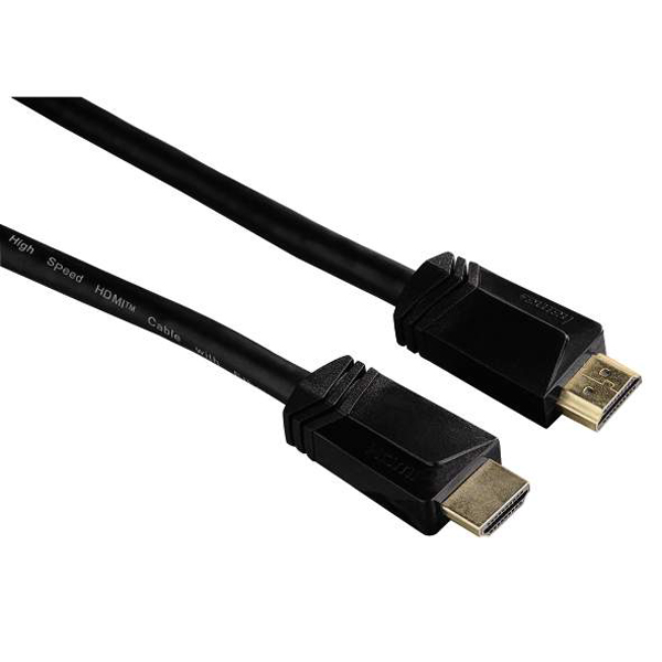 AV kabl HDME-HDMI, 3m, pozlaćen, High Speed, HAMA 122105